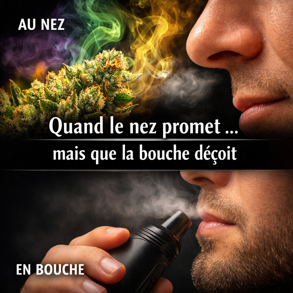 Quand le nez promet mais que la bouche déçoit – CBD