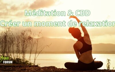 Méditation et CBD : comment créer un moment de relaxation profonde